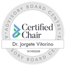 Advisory Board Centre Certified Chair credential for Dr. Jorgete Vitorino